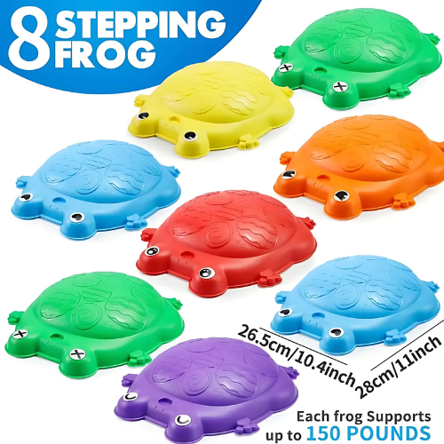 8-Piece Sensory Balance Stepping Stones Set – Active Play for Children Aged 3–8