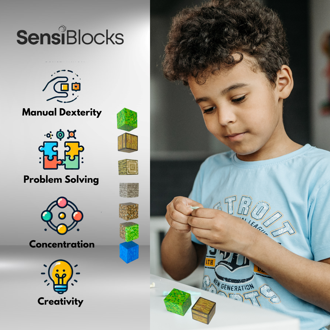 Sensiblocks 100-Piece Magnetic Blocks Set