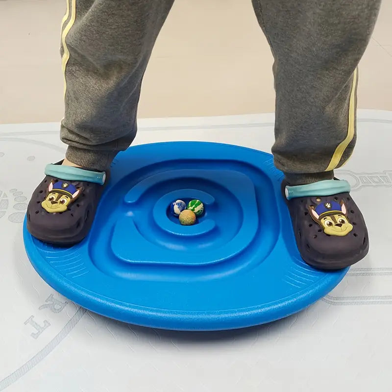 Sensory Balance Trainer – Durable Kids Round Balance Board | Blue | Indoor Sensory Development Game